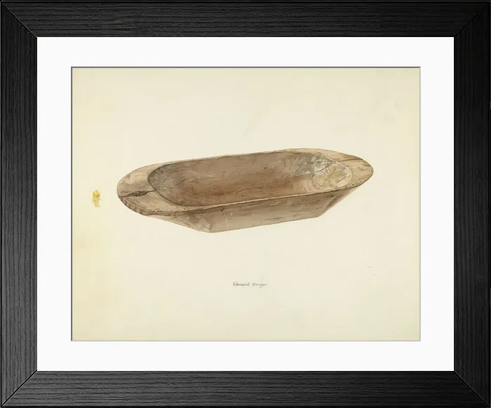 Framed Print : Butter Tub, c. 1939. Creator: Edward Unger Framed Print : Butter Tub, c. 1939. Creator: Edward Unger