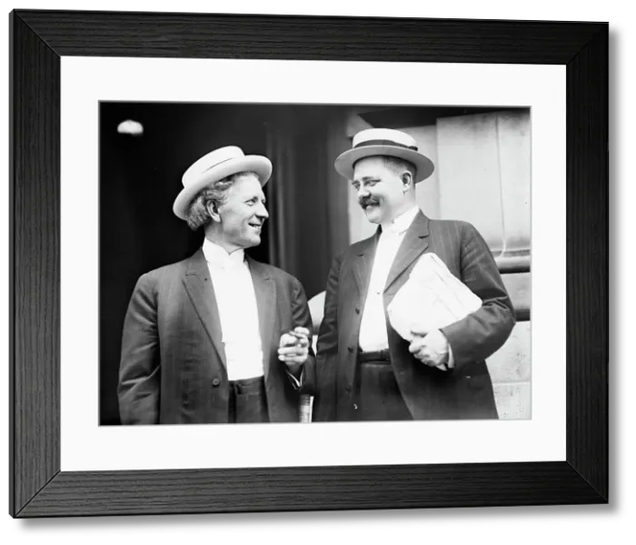 Framed Print : Democratic National Convention - J.R. Smith And Clark Howell of Georgia, 1912. Creator: Harris & Ewing. Democratic National Convention - J.R. Smith And Clark Howell of Georgia, 1912. Creator: Harris & Ewing Framed Print : Democratic National Convention - J.R. Smith And Clark Howell of Georgia, 1912. Creator: Harris & Ewing. Democratic National Convention - J.R. Smith And Clark Howell of Georgia, 1912. Creator: Harris & Ewing