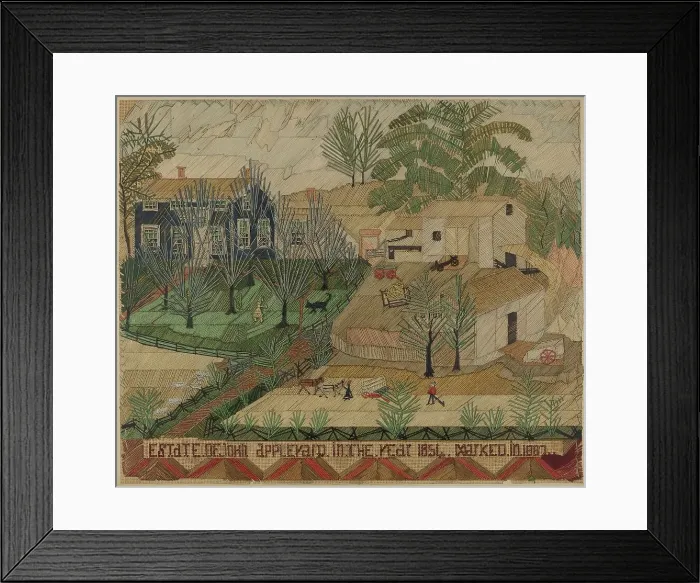 Framed Print : Yarn Picture, c. 1941. Creator: Edward Unger Framed Print : Yarn Picture, c. 1941. Creator: Edward Unger
