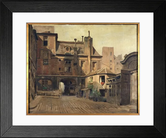Framed Print : Hotel Vieuville, quai des Celestins, around 1927, between 1922 and 1932. Creator: Unknown Framed Print : Hotel Vieuville, quai des Celestins, around 1927, between 1922 and 1932. Creator: Unknown
