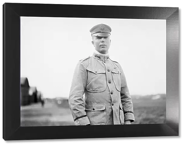 Captain C. Deforest Chandler, U.S. Army Aviator, Comdt. College Park Aviation Field, 1912. Creator: Harris & Ewing. Captain C. Deforest Chandler, U.S. Army Aviator, Comdt. College Park Aviation Field, 1912. Creator: Harris & Ewing