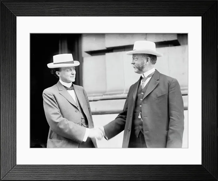 Framed Print : Democratic National Convention - Sen. Pomerene of Ohio, And Rep. Redfield of New York, 1912. Creator: Harris & Ewing. Democratic National Convention - Sen. Pomerene of Ohio, And Rep. Redfield of New York, 1912. Creator: Harris & Ewing Framed Print : Democratic National Convention - Sen. Pomerene of Ohio, And Rep. Redfield of New York, 1912. Creator: Harris & Ewing. Democratic National Convention - Sen. Pomerene of Ohio, And Rep. Redfield of New York, 1912. Creator: Harris & Ewing