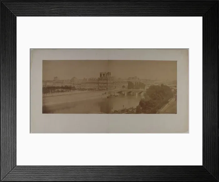 Framed Print : Les Tuileries, 1st arrondissement, Paris, c1858. Creator: Unknown Framed Print : Les Tuileries, 1st arrondissement, Paris, c1858. Creator: Unknown
