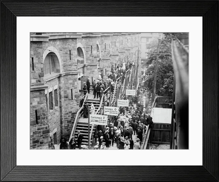 Framed Print : Fifth Regiment Armory, Baltimore, Maryland - Scenes During Democratic National Convention, 1912. Creator: Harris & Ewing. Fifth Regiment Armory, Baltimore, Maryland - Scenes During Democratic National Convention, 1912. Creator: Harris & Ewing Framed Print : Fifth Regiment Armory, Baltimore, Maryland - Scenes During Democratic National Convention, 1912. Creator: Harris & Ewing. Fifth Regiment Armory, Baltimore, Maryland - Scenes During Democratic National Convention, 1912. Creator: Harris & Ewing