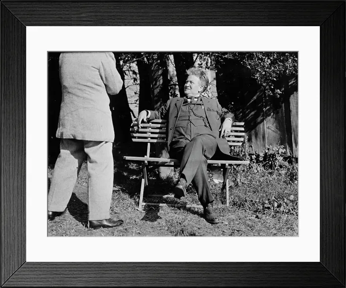Framed Print : Robert M. Lafollette [sic], Rep. from Wisconsin, 1911. Creator: Harris & Ewing. Robert M. Lafollette [sic], Rep. from Wisconsin, 1911. Creator: Harris & Ewing