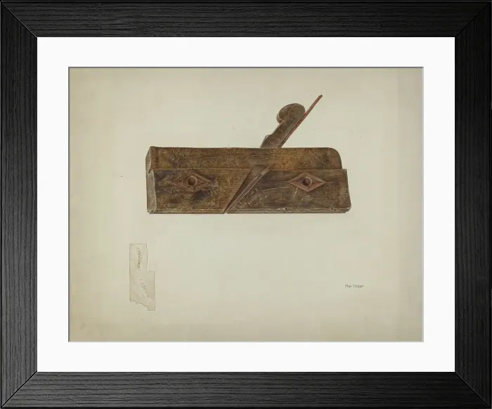 Framed Print : Bead Plane, 1939. Creator: Max Unger Framed Print : Bead Plane, 1939. Creator: Max Unger