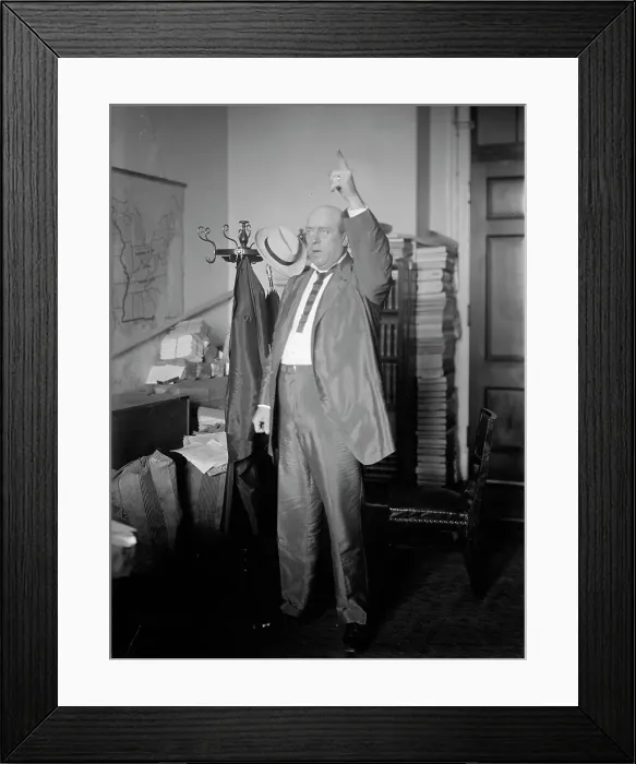 Framed Print : Ollie M. James, Rep. from Kentucky, Speaking, 1912. Creator: Harris & Ewing. Ollie M. James, Rep. from Kentucky, Speaking, 1912. Creator: Harris & Ewing Framed Print : Ollie M. James, Rep. from Kentucky, Speaking, 1912. Creator: Harris & Ewing. Ollie M. James, Rep. from Kentucky, Speaking, 1912. Creator: Harris & Ewing