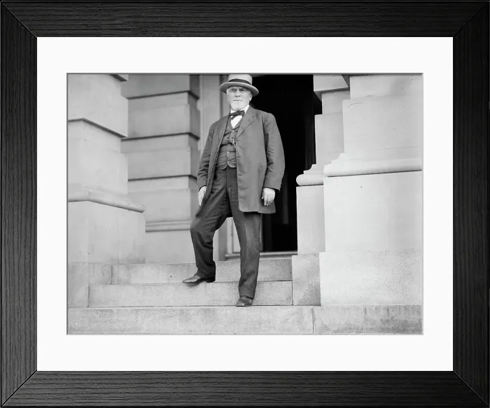 Framed Print : Knute Nelson, Rep. from Minnesota, 1912. Creator: Harris & Ewing. Knute Nelson, Rep. from Minnesota, 1912. Creator: Harris & Ewing Framed Print : Knute Nelson, Rep. from Minnesota, 1912. Creator: Harris & Ewing. Knute Nelson, Rep. from Minnesota, 1912. Creator: Harris & Ewing