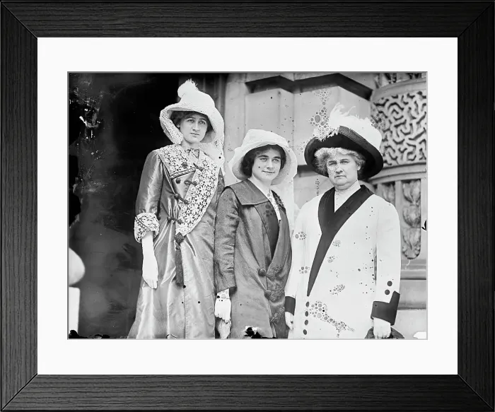 Framed Print : Democratic National Convention - Mrs. Roger Sullivan of Illinois; Miss Virginia Sullivan... 1912. Creator: Harris & Ewing. Democratic National Convention - Mrs. Roger Sullivan of Illinois; Miss Virginia Sullivan... 1912 Framed Print : Democratic National Convention - Mrs. Roger Sullivan of Illinois; Miss Virginia Sullivan... 1912. Creator: Harris & Ewing. Democratic National Convention - Mrs. Roger Sullivan of Illinois; Miss Virginia Sullivan... 1912