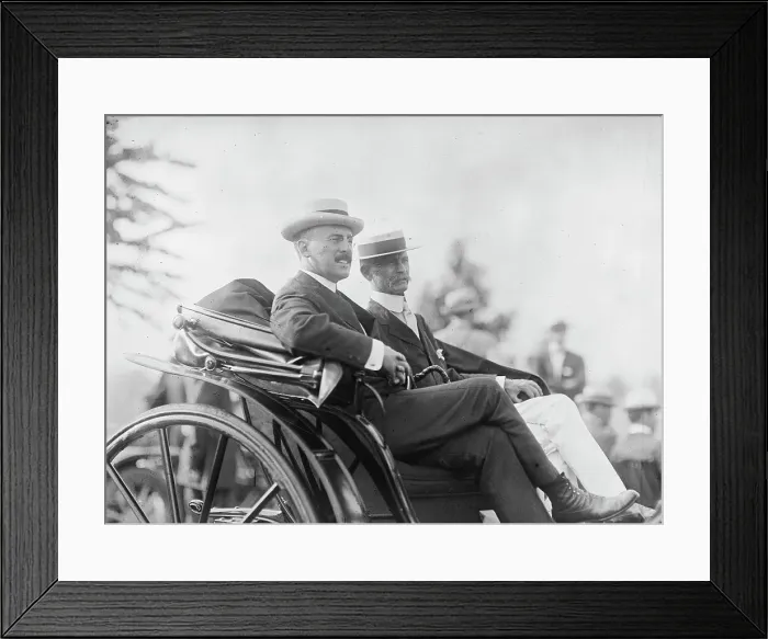 Framed Print : Polo - Secretary Stimson And General Crozier At Game, 1912. Creator: Harris & Ewing. Polo - Secretary Stimson And General Crozier At Game, 1912. Creator: Harris & Ewing Framed Print : Polo - Secretary Stimson And General Crozier At Game, 1912. Creator: Harris & Ewing. Polo - Secretary Stimson And General Crozier At Game, 1912. Creator: Harris & Ewing
