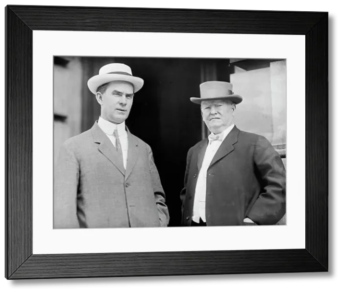 Framed Print : Democratic National Convention - Robert Lee Henry, Rep. from Texas And Col. R.M. Johnston... 1912. Creator: Harris & Ewing. Democratic National Convention - Robert Lee Henry, Rep. from Texas And Col. R.M. Johnston... 1912 Framed Print : Democratic National Convention - Robert Lee Henry, Rep. from Texas And Col. R.M. Johnston... 1912. Creator: Harris & Ewing. Democratic National Convention - Robert Lee Henry, Rep. from Texas And Col. R.M. Johnston... 1912