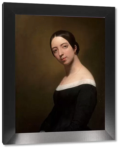 Portrait of Pauline Viardot, 1840. Creator: Ary Scheffer