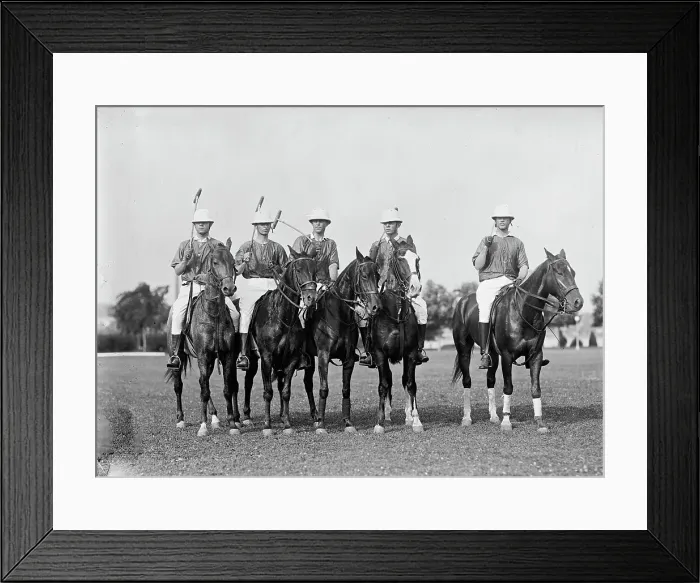 Framed Print : Polo. Army Polo, 1912. Creator: Harris & Ewing. Polo. Army Polo, 1912. Creator: Harris & Ewing Framed Print : Polo. Army Polo, 1912. Creator: Harris & Ewing. Polo. Army Polo, 1912. Creator: Harris & Ewing