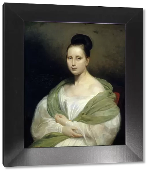 Portrait of Adelaide Rousseau-Scheffer, c1830. Creator: Henry Scheffer