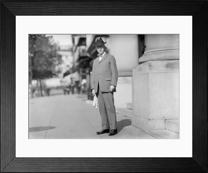 Framed Print : Clapp Hearings, Ormsby McHarg, Assistant Secretary of Commerce And Labor, 1912. Creator: Harris & Ewing. Clapp Hearings, Ormsby McHarg, Assistant Secretary of Commerce And Labor, 1912. Creator: Harris & Ewing