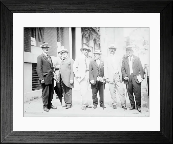 Framed Print : Democratic National Convention - Puerto Rican Delegation: Henry W. Dooley... 1912. Creator: Harris & Ewing. Democratic National Convention - Puerto Rican Delegation: Henry W. Dooley... 1912. Creator: Harris & Ewing Framed Print : Democratic National Convention - Puerto Rican Delegation: Henry W. Dooley... 1912. Creator: Harris & Ewing. Democratic National Convention - Puerto Rican Delegation: Henry W. Dooley... 1912. Creator: Harris & Ewing