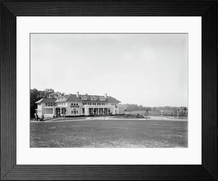 Framed Print : Columbia Country Club - Building, 1912. Creator: Harris & Ewing. Columbia Country Club - Building, 1912. Creator: Harris & Ewing Framed Print : Columbia Country Club - Building, 1912. Creator: Harris & Ewing. Columbia Country Club - Building, 1912. Creator: Harris & Ewing