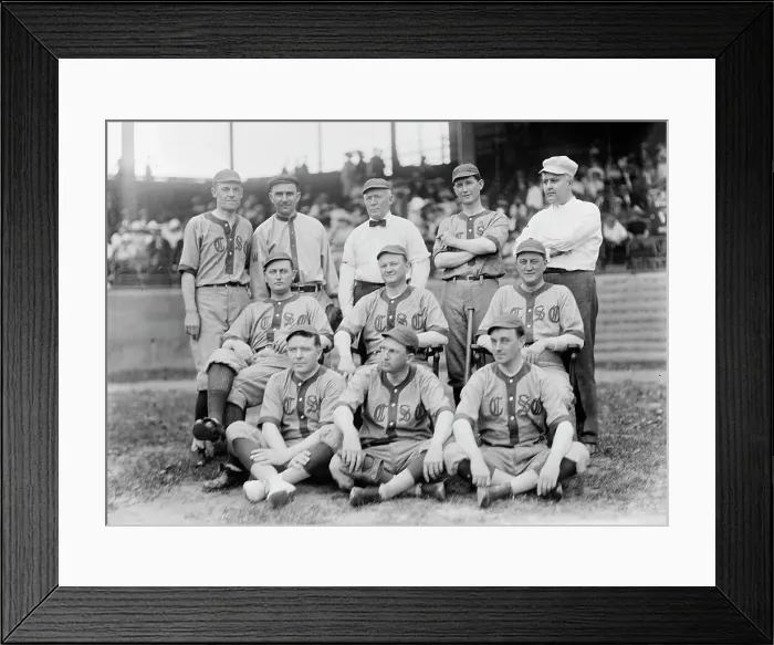 Framed Print : Baseball, Congressional - Front Row: Kinkead of New Jersey; Pat Harrison; Murray... 1912. Creator: Harris & Ewing. Baseball, Congressional - Front Row: Kinkead of New Jersey; Pat Harrison; Murray... 1912. Creator: Harris & Ewing Framed Print : Baseball, Congressional - Front Row: Kinkead of New Jersey; Pat Harrison; Murray... 1912. Creator: Harris & Ewing. Baseball, Congressional - Front Row: Kinkead of New Jersey; Pat Harrison; Murray... 1912. Creator: Harris & Ewing