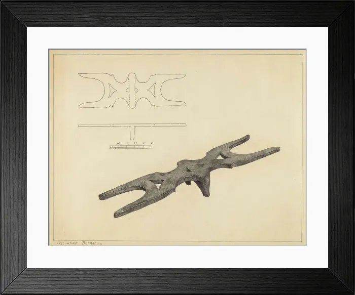 Framed Print : Bootjack, c. 1937. Creator: Salvatore Borrazzo Framed Print : Bootjack, c. 1937. Creator: Salvatore Borrazzo