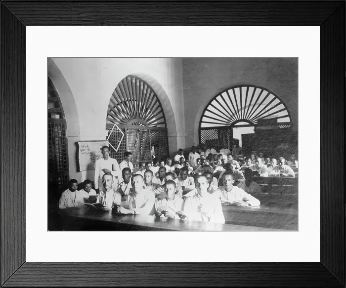 Framed Print : Puerto Rico Schools, 1912. Creator: Harris & Ewing. Puerto Rico Schools, 1912. Creator: Harris & Ewing Framed Print : Puerto Rico Schools, 1912. Creator: Harris & Ewing. Puerto Rico Schools, 1912. Creator: Harris & Ewing