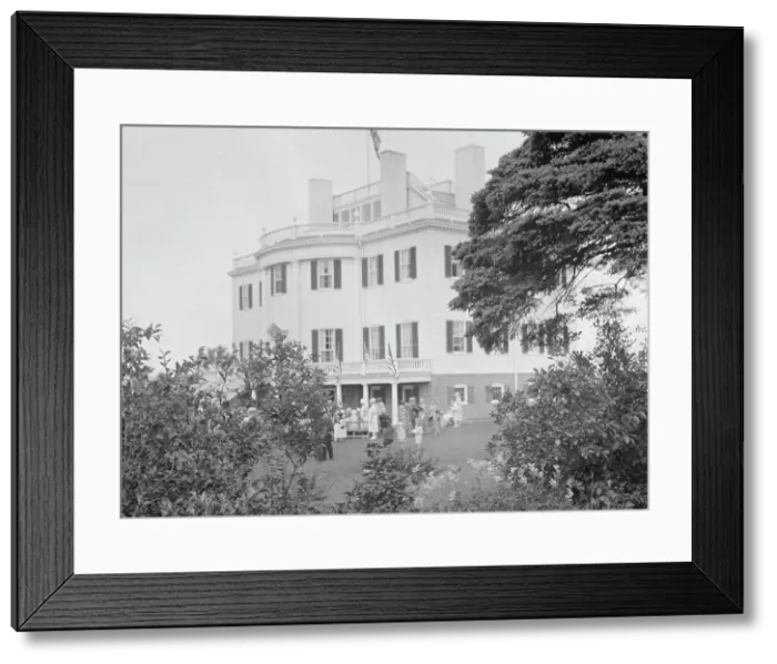 Framed Print : Celebration at the General Knox estate, 1931 July 25. Creator: Arnold Genthe Framed Print : Celebration at the General Knox estate, 1931 July 25. Creator: Arnold Genthe