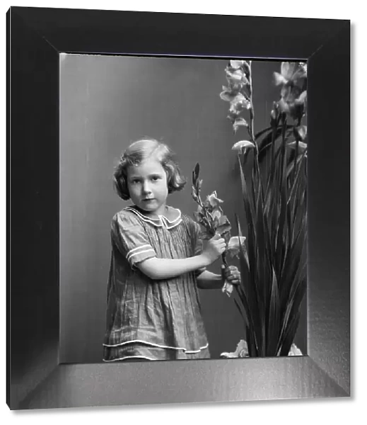 McCormick, Medill, child of, portrait photograph, 1927 May 8. Creator: Arnold Genthe