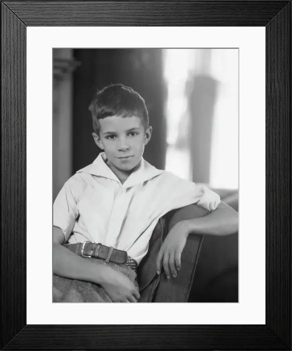 Framed Print : Twichell Mr. son of, portrait photograph, 1925 Nov. 19. Creator: Arnold Genthe Framed Print : Twichell Mr. son of, portrait photograph, 1925 Nov. 19. Creator: Arnold Genthe