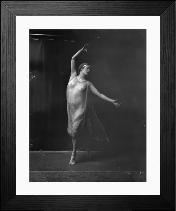 Framed Print : Bateman, Miss, 1918 Mar. Creator: Arnold Genthe Framed Print : Bateman, Miss, 1918 Mar. Creator: Arnold Genthe