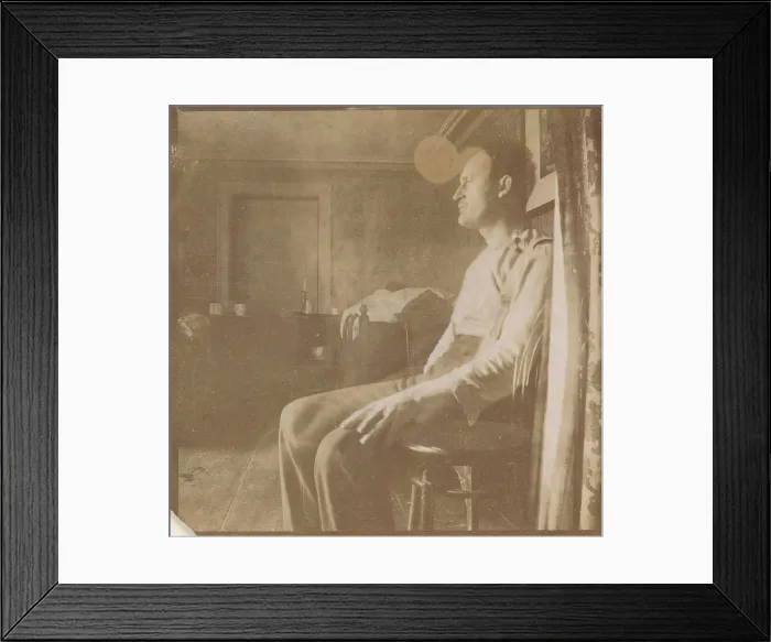 Framed Print : Self-Portrait Somewhere on the Continent I, 1906. Creator: Munch, Edvard (1863-1944) Framed Print : Self-Portrait Somewhere on the Continent I, 1906. Creator: Munch, Edvard (1863-1944)
