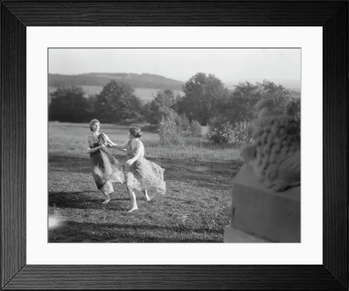 Framed Print : Elizabeth Duncan dancers and children, between 1916 and 1941. Creator: Arnold Genthe Framed Print : Elizabeth Duncan dancers and children, between 1916 and 1941. Creator: Arnold Genthe