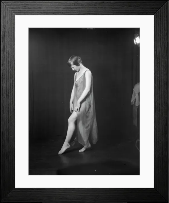 Framed Print : Eugenie, Miss, 1923 June 11. Creators: Arnold Genthe, Miss Eugenie Framed Print : Eugenie, Miss, 1923 June 11. Creators: Arnold Genthe, Miss Eugenie