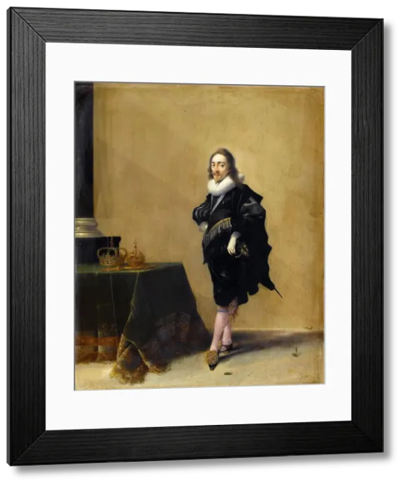 Framed Print : Portrait of King Charles I of England, Scotland and Ireland (1600-1649), 1632. Creator: Pot, Hendrik Gerritsz. (1580 / 81-1657) Framed Print : Portrait of King Charles I of England, Scotland and Ireland (1600-1649), 1632. Creator: Pot, Hendrik Gerritsz. (1580 / 81-1657)