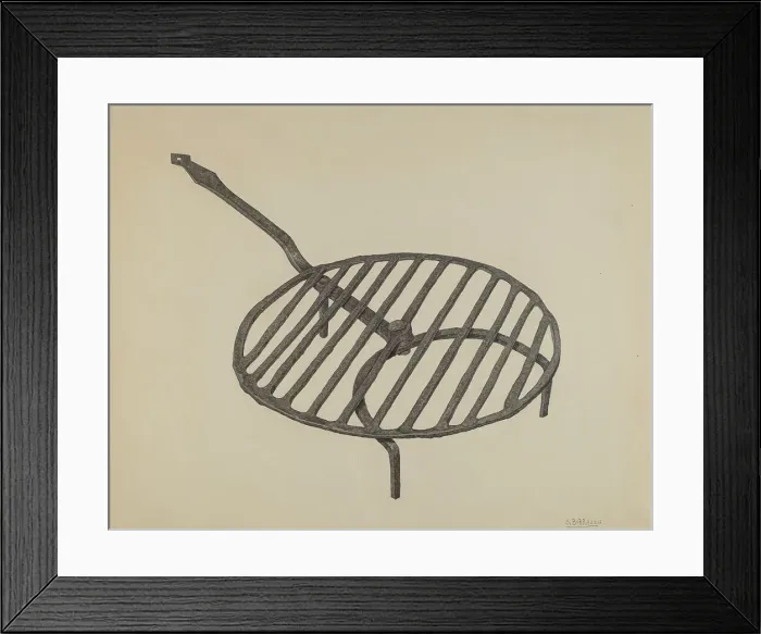 Framed Print : Gridiron, c. 1939. Creator: Salvatore Borrazzo Framed Print : Gridiron, c. 1939. Creator: Salvatore Borrazzo