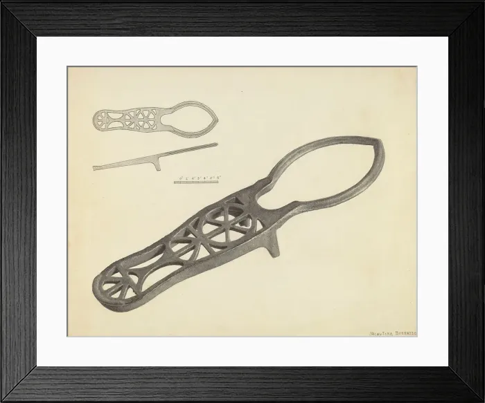 Framed Print : Bootjack, c. 1937. Creator: Salvatore Borrazzo Framed Print : Bootjack, c. 1937. Creator: Salvatore Borrazzo