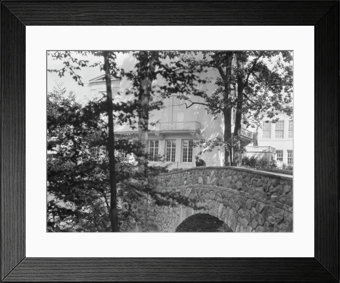 Framed Print : Vanderlip, Frank A. house and school, 1918 Creator: Arnold Genthe Framed Print : Vanderlip, Frank A. house and school, 1918 Creator: Arnold Genthe