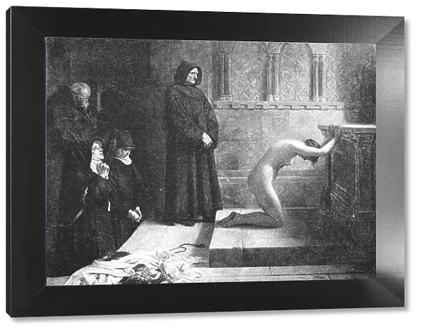 Pictures of the Year - V. 'St Elizabeth of Hungary's Great Act of Renunciation', 1891. Creator: Unknown. Pictures of the Year - V. 'St Elizabeth of Hungary's Great Act of Renunciation', 1891. Creator: Unknown