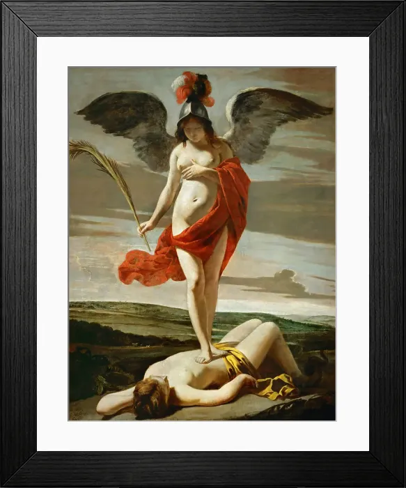 Framed Print : Allegory of Victory (Allégorie de la Victoire), c. 1635. Creator: Le Nain, Antoine (1588-1648) Framed Print : Allegory of Victory (Allégorie de la Victoire), c. 1635. Creator: Le Nain, Antoine (1588-1648)