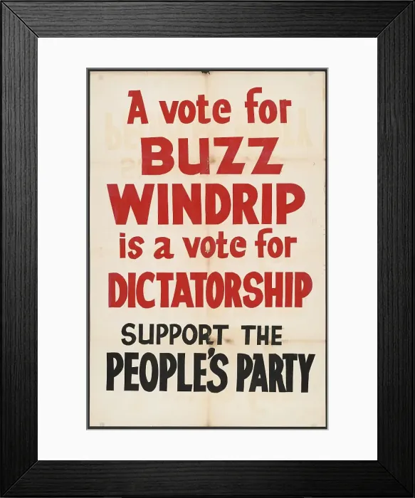 Framed Print : It Can't Happen Here, [193-]. Creator: Unknown
