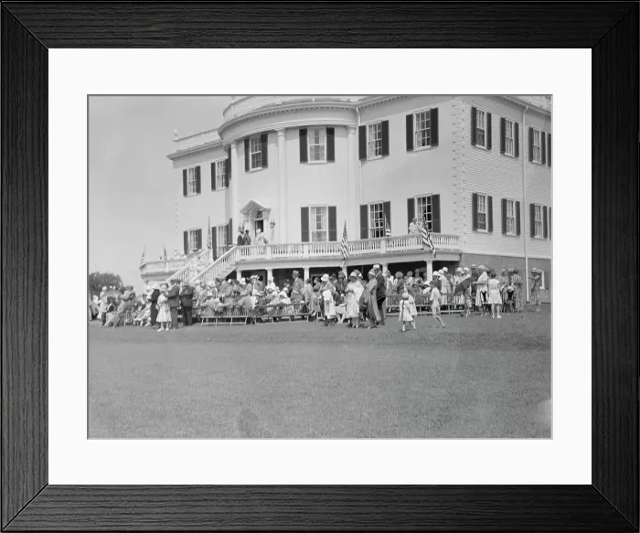 Framed Print : Celebration at the General Knox estate, 1931 July 25. Creator: Arnold Genthe Framed Print : Celebration at the General Knox estate, 1931 July 25. Creator: Arnold Genthe
