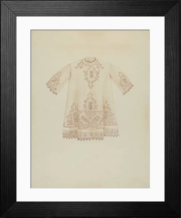 Framed Print : Baby Dress, c. 1938. Creator: Lucien Verbeke Framed Print : Baby Dress, c. 1938. Creator: Lucien Verbeke