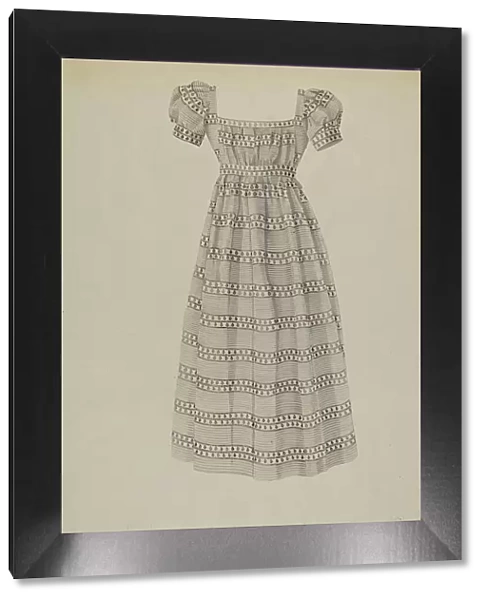 Child's Dress, c. 1939. Creator: Florence Grant Brown