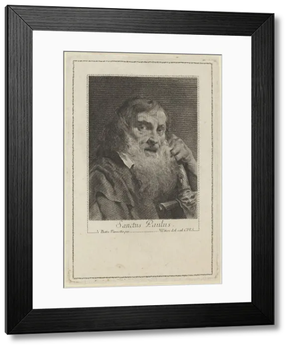 Framed Print : Sanctus Paulus. Creator: Marco Alvise Pitteri Framed Print : Sanctus Paulus. Creator: Marco Alvise Pitteri