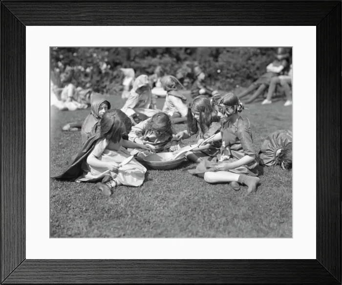 Framed Print : Theatrical performance at Dongan Hall, 1921 May 27. Creator: Arnold Genthe Framed Print : Theatrical performance at Dongan Hall, 1921 May 27. Creator: Arnold Genthe