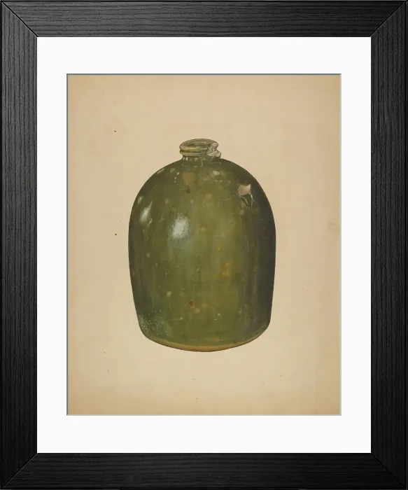 Framed Print : Jug, c. 1938. Creator: Lee Brown Framed Print : Jug, c. 1938. Creator: Lee Brown
