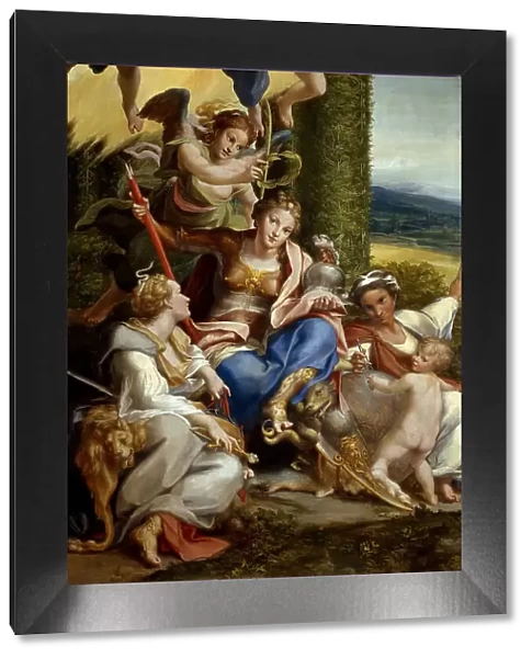 Allegory of Virtues, ca 1529. Creator: Correggio (1489-1534)
