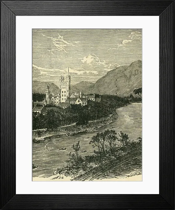 Framed Print : Balmoral Castle, c1897. Creator: Unknown Framed Print : Balmoral Castle, c1897. Creator: Unknown