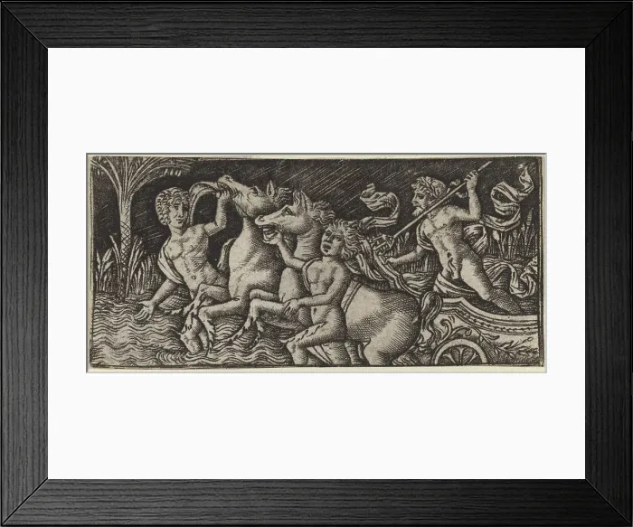 Framed Print : The Triumph of Neptune, c. 1490 / 1510. Creator: Peregrino da Cesena Framed Print : The Triumph of Neptune, c. 1490 / 1510. Creator: Peregrino da Cesena