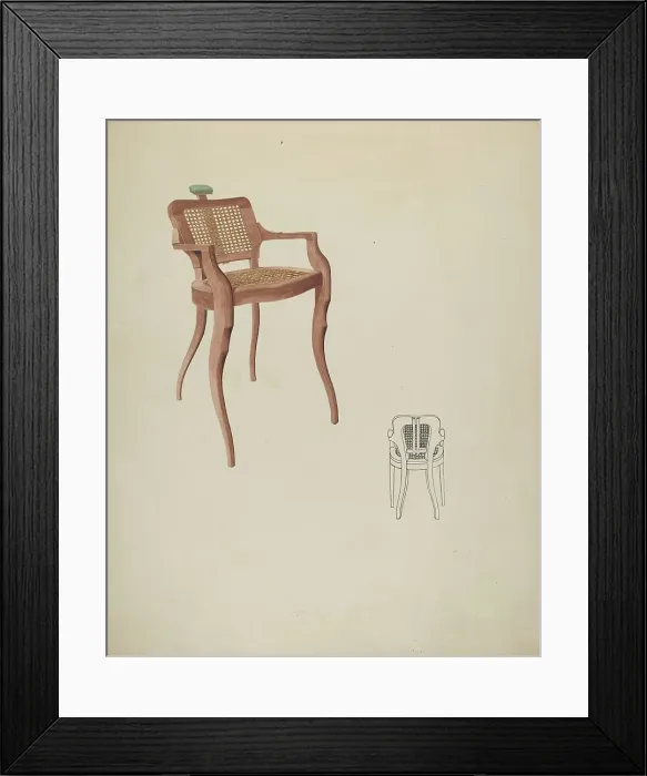 Framed Print : Dental Chair, c. 1937. Creator: Lucien Verbeke Framed Print : Dental Chair, c. 1937. Creator: Lucien Verbeke