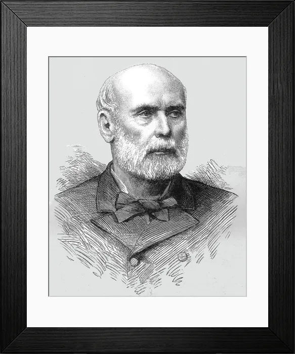 Framed Print : The Late M Jules Grevy, 1807-1891. Ex-President of the French Republic, 1891. Creator: Unknown Framed Print : The Late M Jules Grevy, 1807-1891. Ex-President of the French Republic, 1891. Creator: Unknown