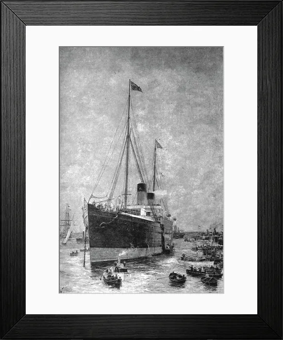 Framed Print : Pictures of the Year - VI. Spithead; 4th August, 1889'; after WL Wyllie, ARA, 1891. Creator: Unknown. Pictures of the Year - VI. Spithead; 4th August, 1889'; after WL Wyllie, ARA, 1891. Creator: Unknown Framed Print : Pictures of the Year - VI. Spithead; 4th August, 1889'; after WL Wyllie, ARA, 1891. Creator: Unknown. Pictures of the Year - VI. Spithead; 4th August, 1889'; after WL Wyllie, ARA, 1891. Creator: Unknown